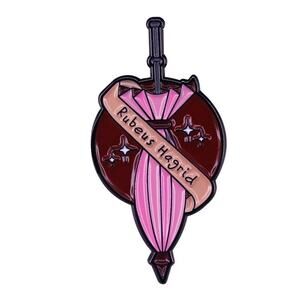 Hagrid's Pink Umbrella Harry Potter Enamel Pins 94